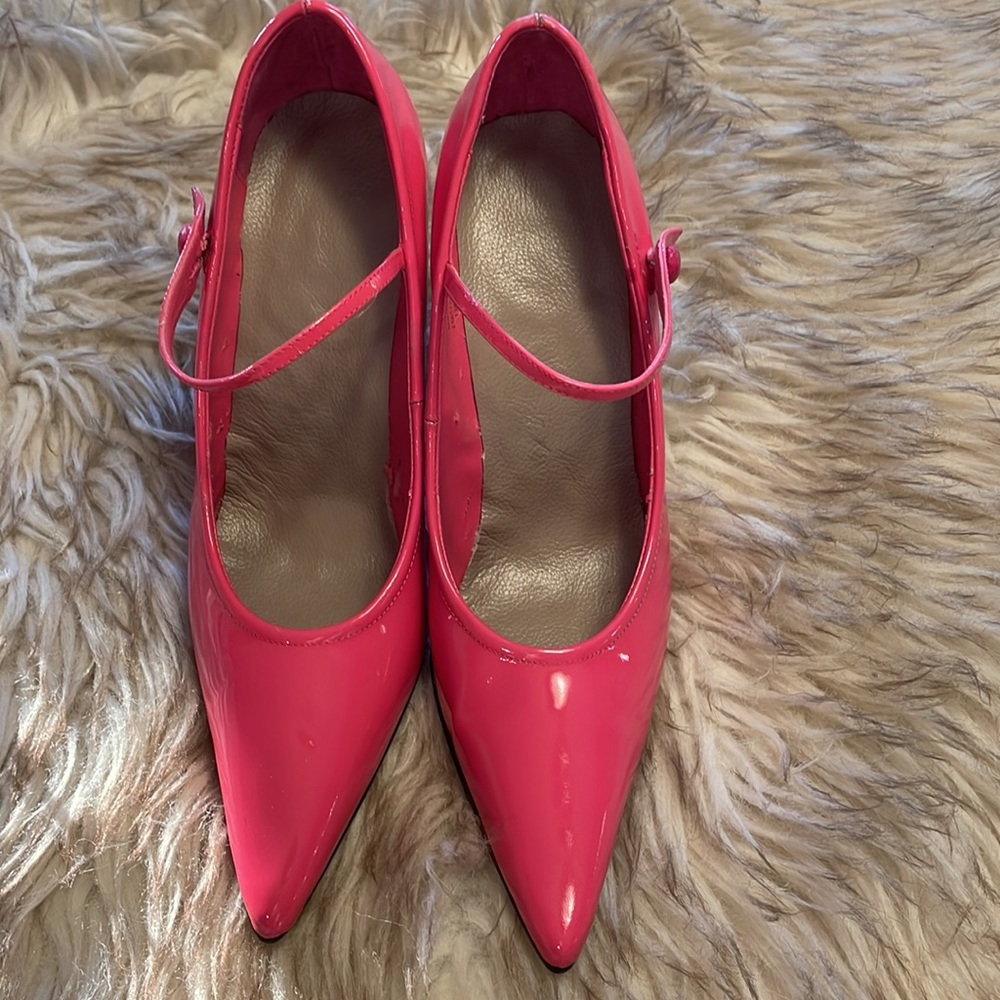 Pink Patent Leather Pump by Victoria Secret